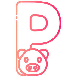 Letter p icon