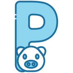 Letter p icon