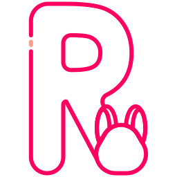 Letter r icon