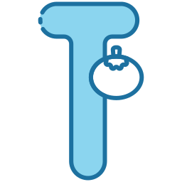 Letter t icon