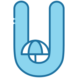 Letter u icon