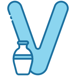 Letter v icon