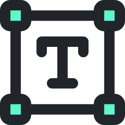 zone de texte Icône