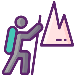 Hiking icon