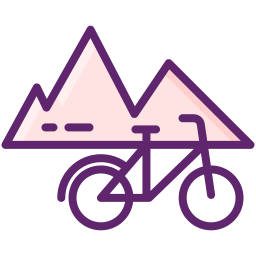 Mountain bike icon