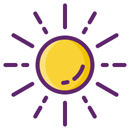 Sun icon