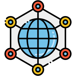 Global network icon