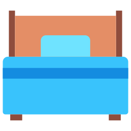 Single bed icon