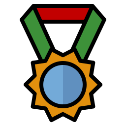 medalha de honra Ícone