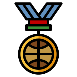 Basketball award icon