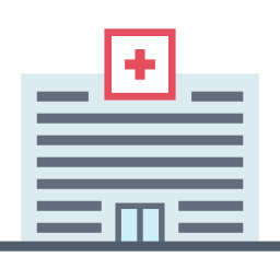 Health clinic icon