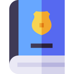 Law book icon