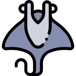 Manta ray icon