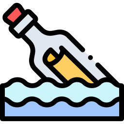 Message in a bottle icon