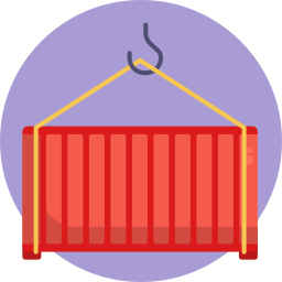 Container crane icon