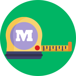 Tape measure icon