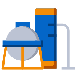 refinaria de óleo Ícone