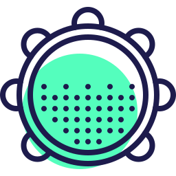 Tambourine icon