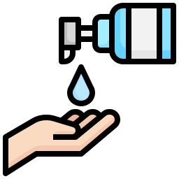 Hand sanitizer icon