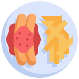 Currywurst icon