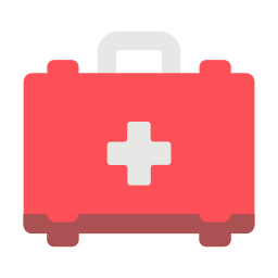 First aid kit icon