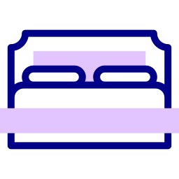 Double bed icon