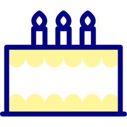 tort urodzinowy ikona