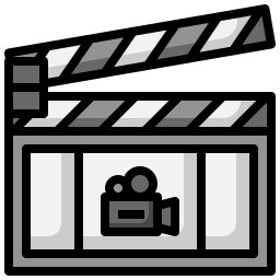 Clapperboard icon