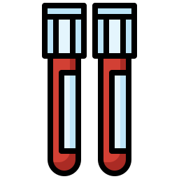 tubo del sangue icona