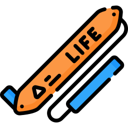 Rescue tube icon