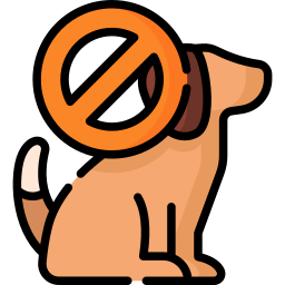 No pets icon