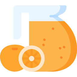 Orange juice icon