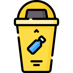 Trash bin icon