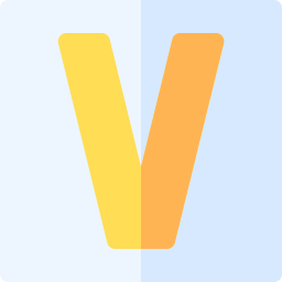 文字v icon