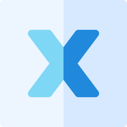 Letter x icon