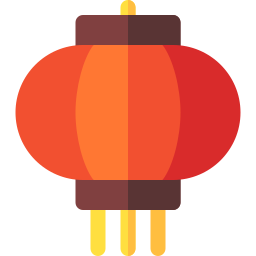 Chinese lantern icon