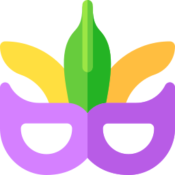 Mardi gras icon