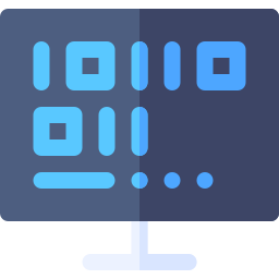 Binary code icon