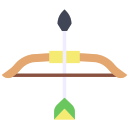 Bow and arrow icon