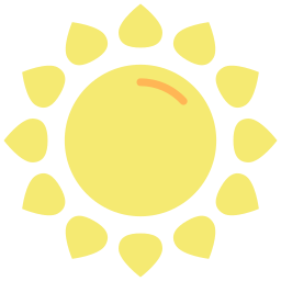 Sun icon