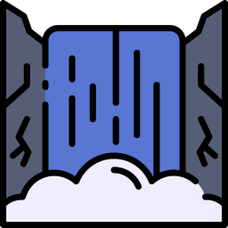 Waterfall icon