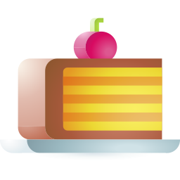 Birthday cake icon