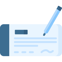 Cheque icon