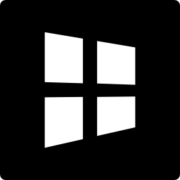 fenster in einem quadrat icon