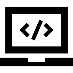 ノートパソコンの画面上のコード署名 icon