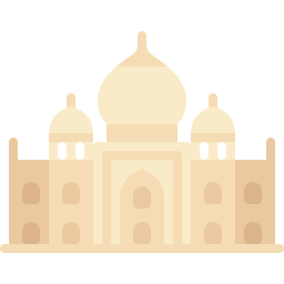 taj mahal icon