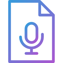 Audio file icon