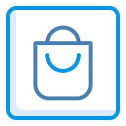 Shopping bag icon