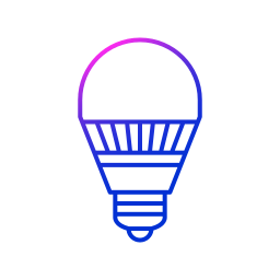 Led bulb icon