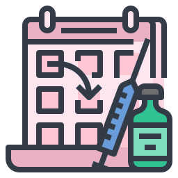 Medical appointment icon